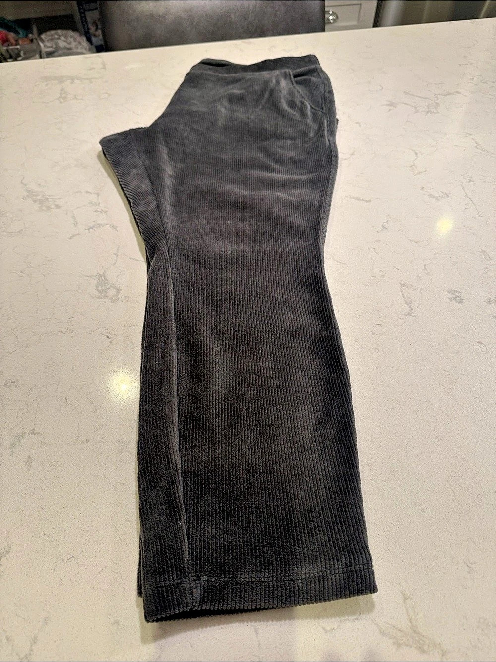 Lands’End Corduroy Pull-On Wide-Leg Pants